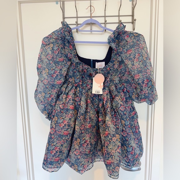 NWT Selkie Secret Garden Mayfair Puff Dress